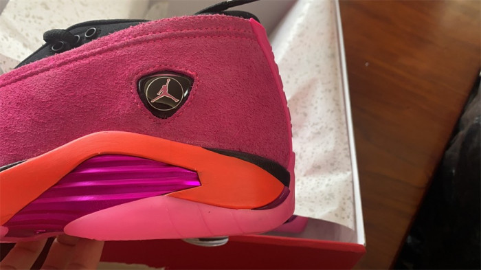 air jordan 14 retro low shocking pink dh4121-600