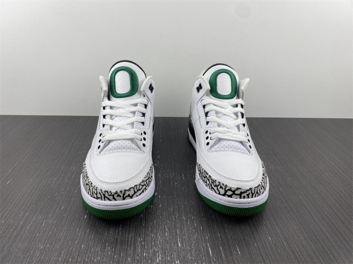 air jordan 3 retro oregon ducks pit crew white 594282233