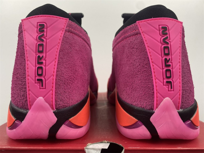 air jordan 14 retro low shocking pink dh4121-600
