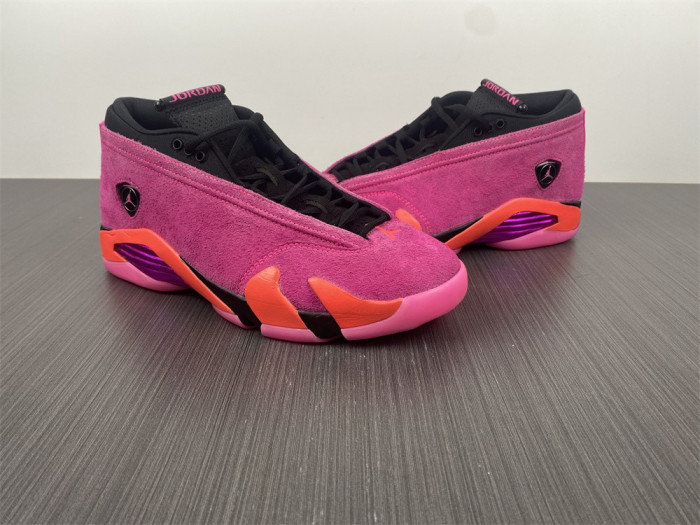 air jordan 14 retro low shocking pink dh4121-600