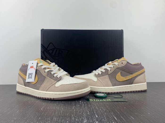air jordan 1 low se craft “taupe haze” dn1635-200