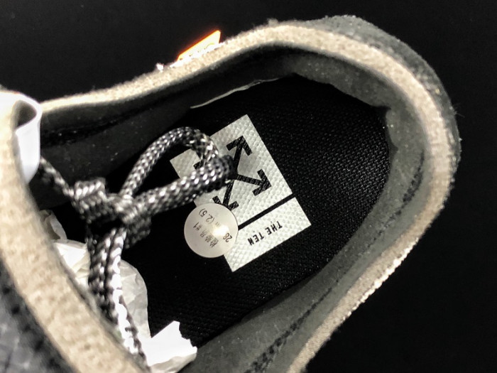 nikeair force 1 low ow black white ao4606-001