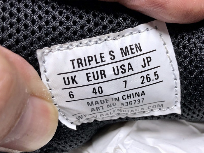 blcg sneaker triple.s.gomma 536737 w09oh 1091