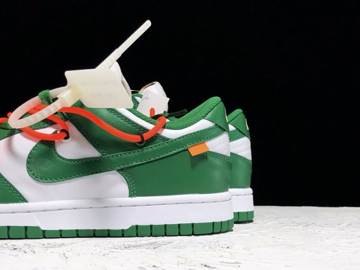 nike dunk low ow pine green ct0856-100