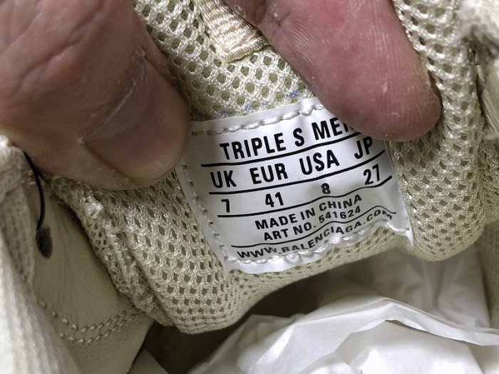 blcg sneaker triple.s.gomma 541624 w09o1 9005