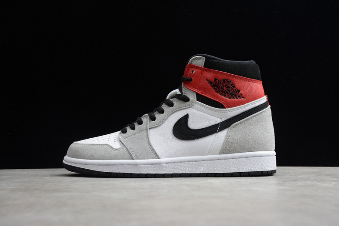 air jordan 1 retro high light smoke grey 555088-126
