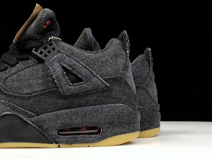 air jordan 4 retro L*v*s nrg L*v*s - black denim ao2571-001