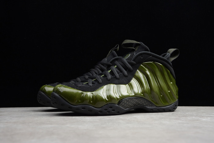 nike air foamposite one men legion green/black 314996-301
