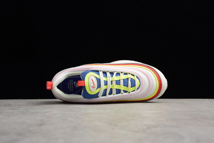 nike air max 97 se “corduroy” sail/volt glow/arctic pink womens aq4137-101