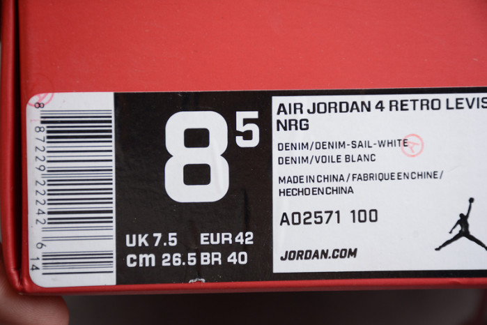 air jordan 4 retro levi