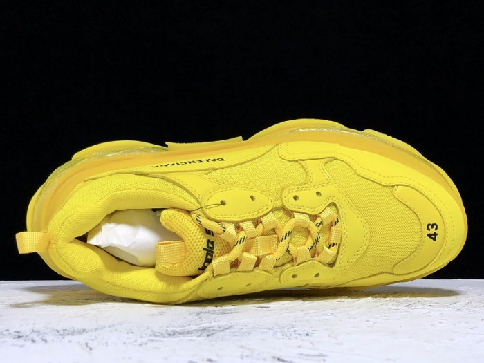 blcg sneaker triple.s.gomma yellow air cushion 541624 w09oh 1298