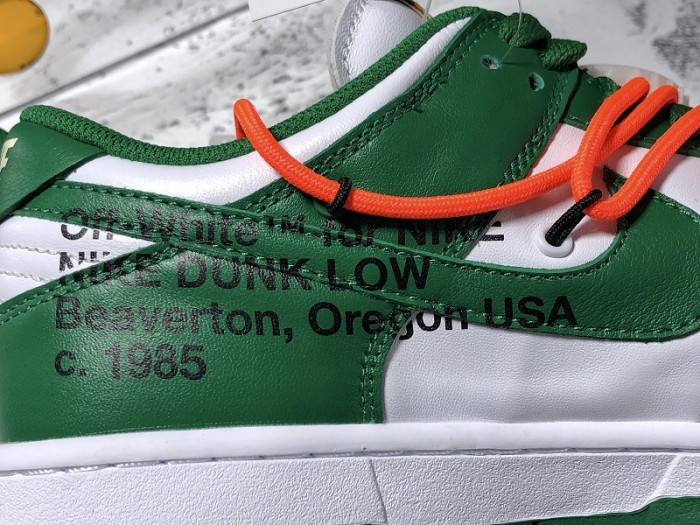 nike dunk low ow pine green ct0856-100