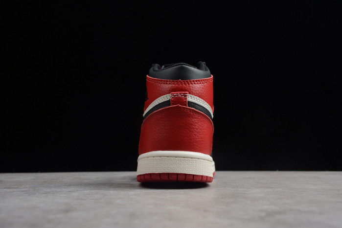 kids air jordan 1 retro high og "bred toe" 555088 610