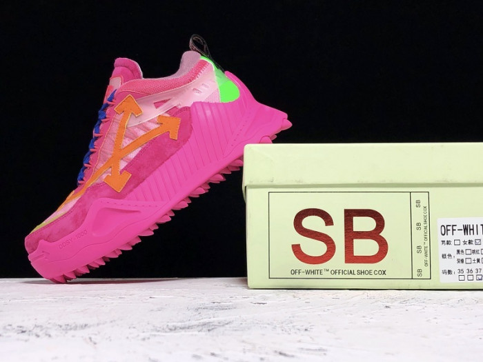 ow c/o odsy-1000 sneaker rose red