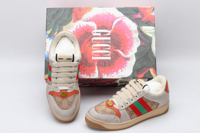 G*u*i ace embroidered low-top sneaker