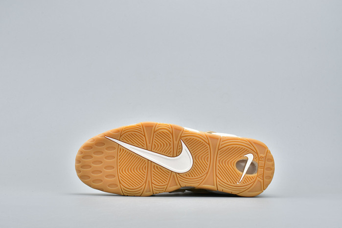 nike air more uptempo prm “wheat” brown aa4060-200