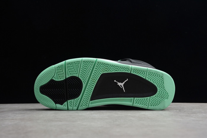 air jordan 4 retro green glow 308497-033