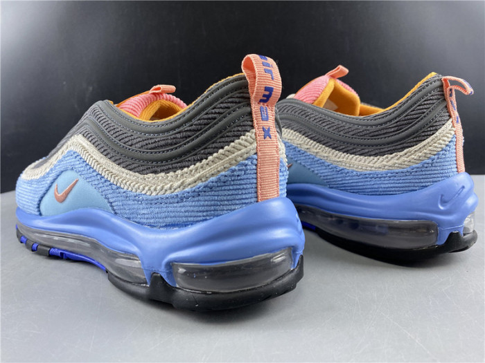 nike air max 97 corduroy light blue cq7512-462