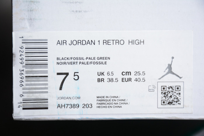 air jordan 1 high premium wmns green pink ah7389-203