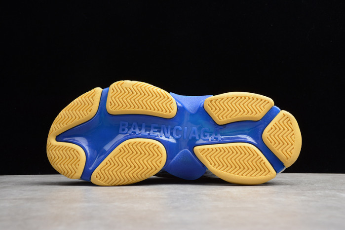 blcg triple s trainers clear sole blue adn red 541624 w09o1 2120