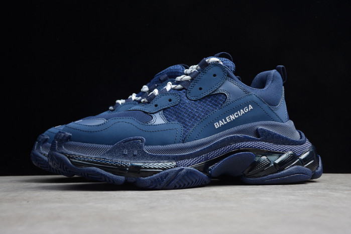 blcg sneaker triple.s.gomma deep blue