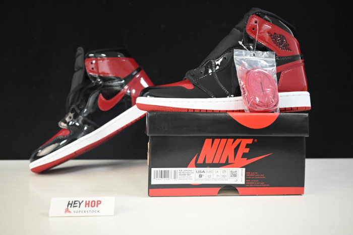 air jordan 1 high og “bred patent” 555088-063