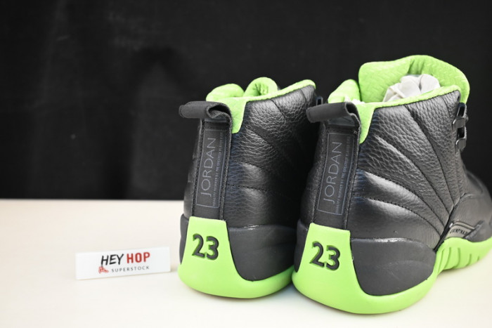 air jordan 12 black green dv12345
