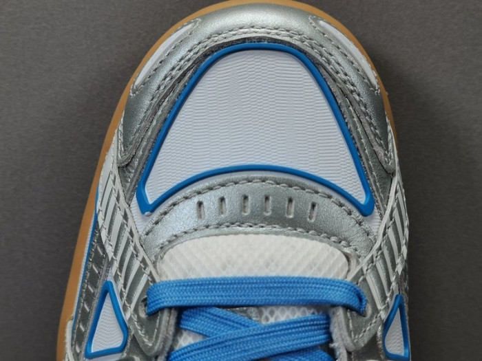 ow nike air rubber dunk "university blue" cu6015-100