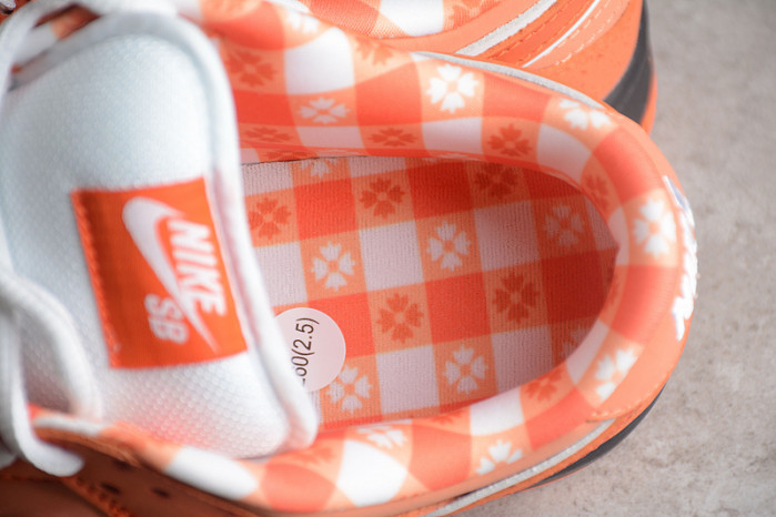 nike sb dunk low concepts orange lobster fd8776-800