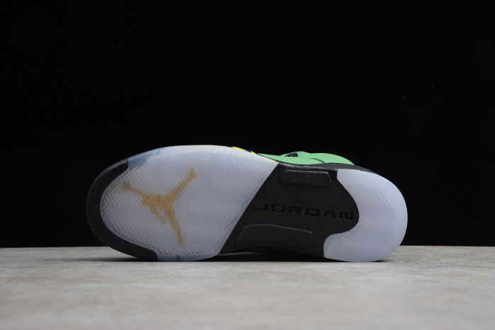 air jordan 5 retro oregon ducks 454803-535