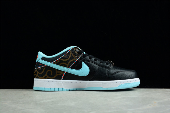 nike dunk low se barber shop black dh7614-001