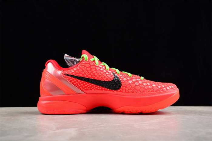 nike kobe 6 protro “reverse grinch” fv4921-600