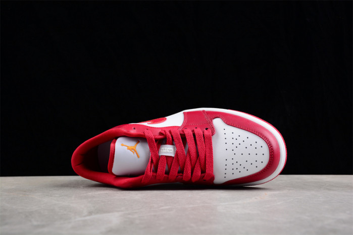 air jordan 1 low “cardinal” 553558-607