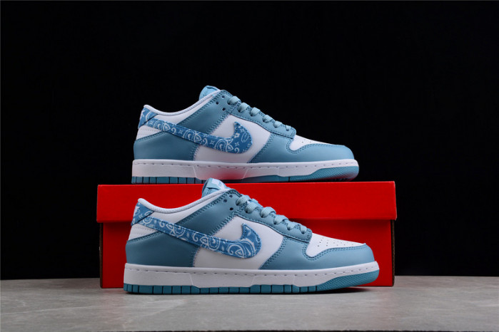 nike sb dunk low “blue paisley" dh4401-101