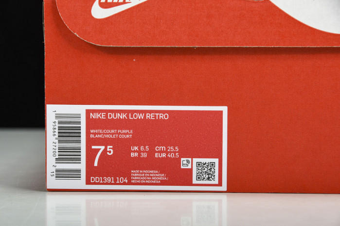 nike dunk low championship court purple dd1391-104