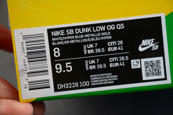 nike sb dunk low S*p*e stars hyper royal (2021) dh3228-100