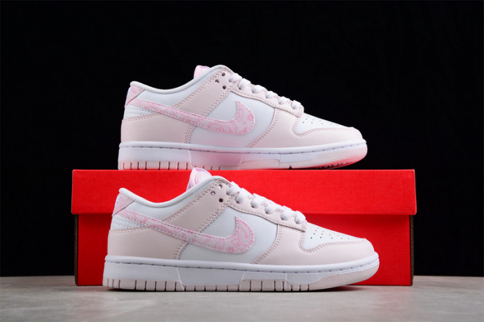 nike dunk low wmns pink paisley fd1449-100