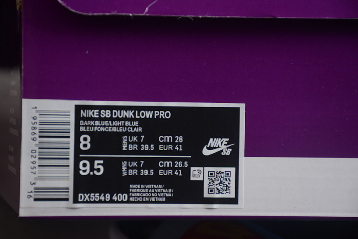 nike sb dunk low pro why so sad? dx5549-400