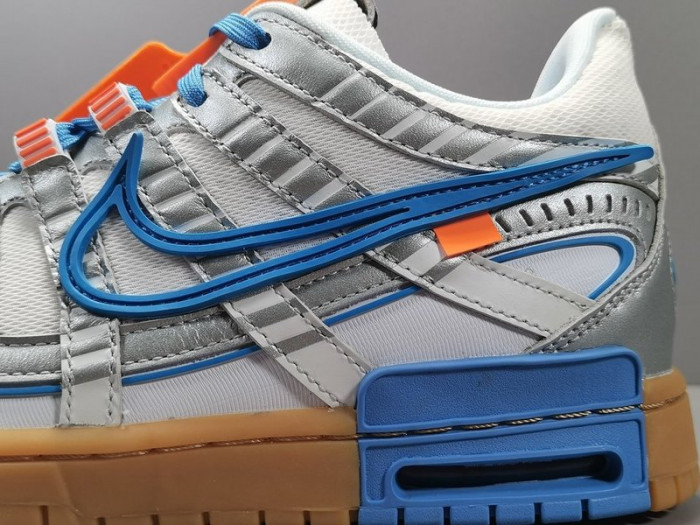 ow nike air rubber dunk "university blue" cu6015-100