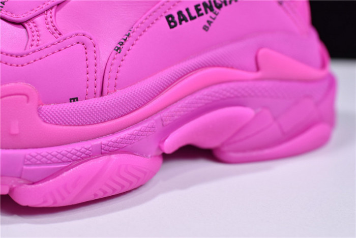 blcg sneaker triple.s.gomma rose red 524039 w2fa1 7634