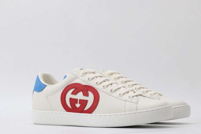 G*u*i ace embroidered low-top sneaker 431942a38g09066