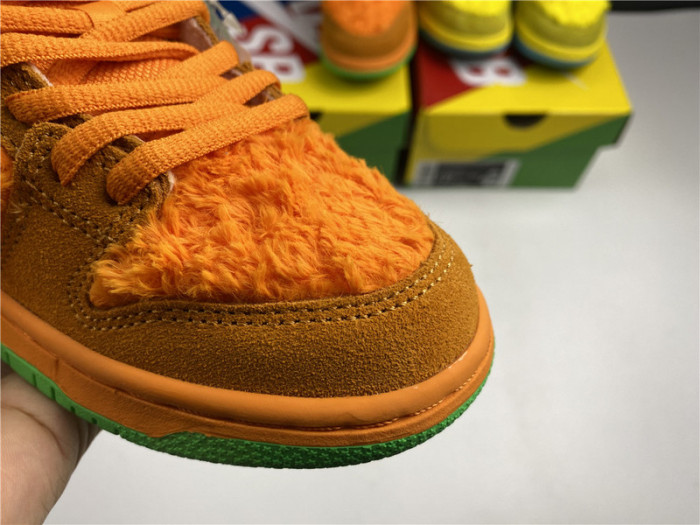 kids grateful dead x nike sb dunk low “green bear”