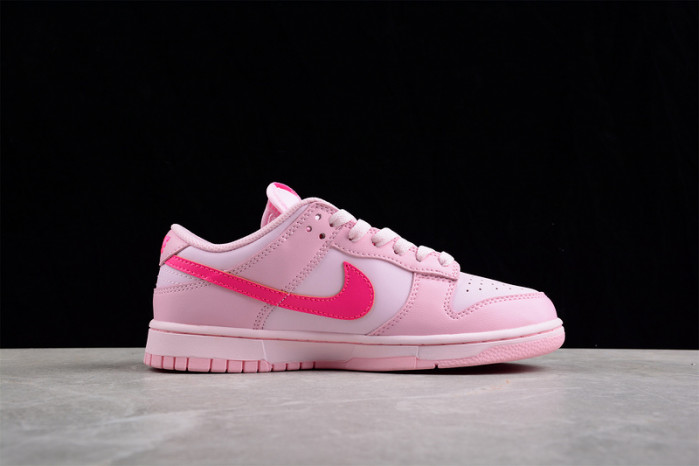 nike dunk low “triple pink” dh9765-600