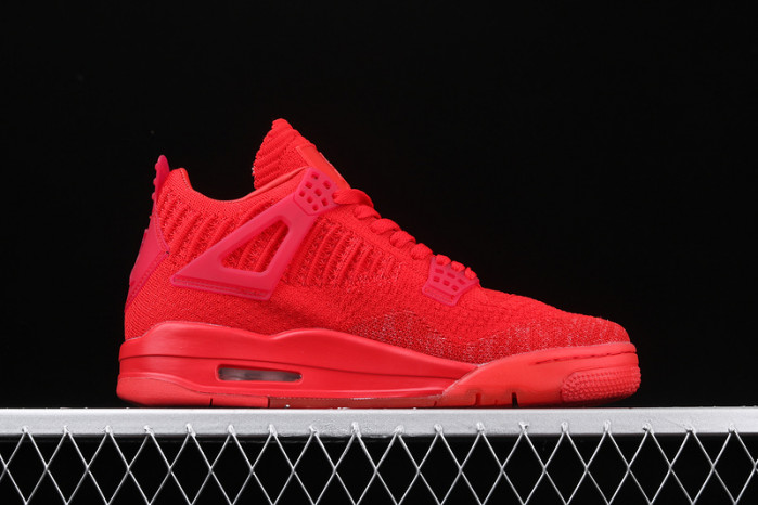 air jordan 4 flyknit “red” aq3559-600