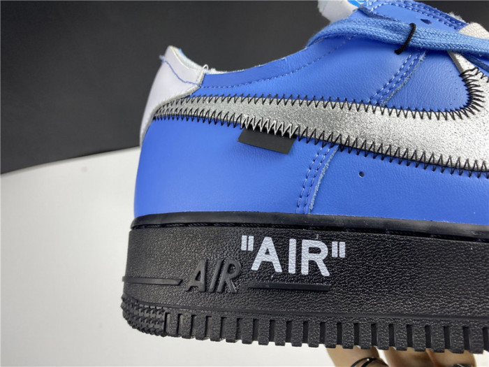nike ow x air force 1 low university blue ck0866-401