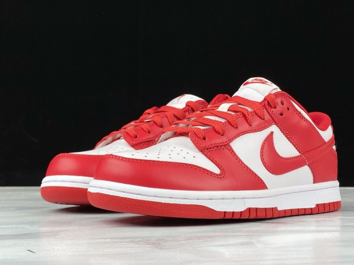 nike dunk low sp “university red” cu1727-100