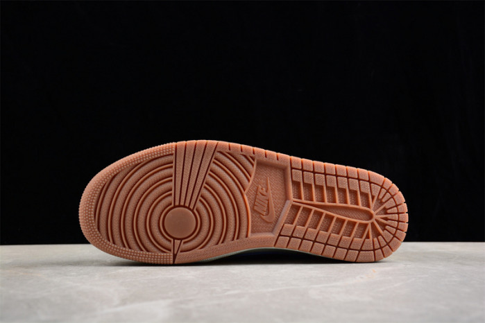 kids travis scott x air jordan 1 low og “canary” dz4137-700