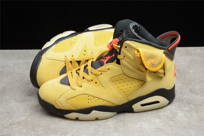 air jordan 6 yellow x travis scott cn1084-300