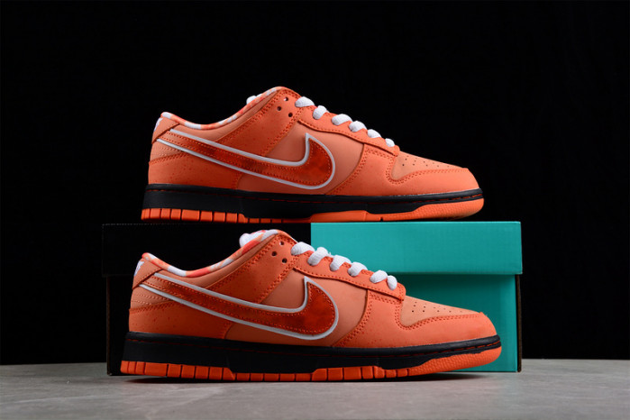 nike sb dunk low concepts orange lobster fd8776-800