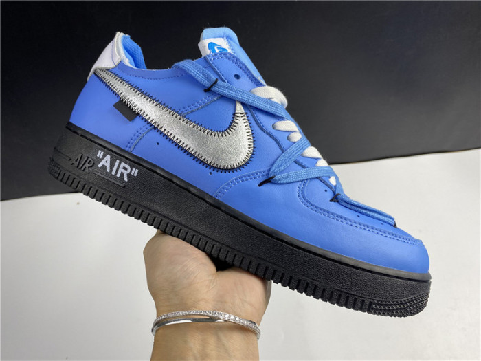 nike ow x air force 1 low university blue ck0866-401